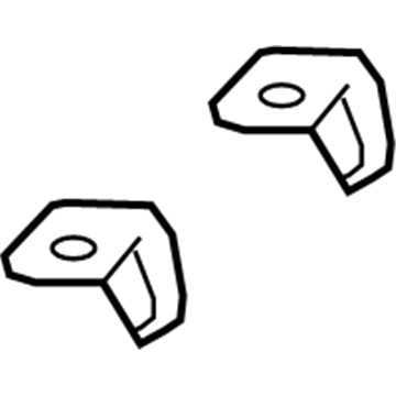 Mopar 1GW25DW1AA Sunvisor Support