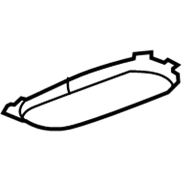 Chrysler 5093413AA Dome Lamp Lens