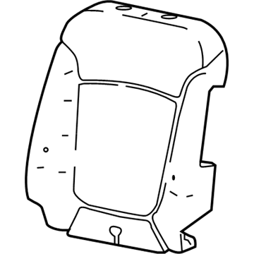 Jeep 68272257AA Seat Back Pad