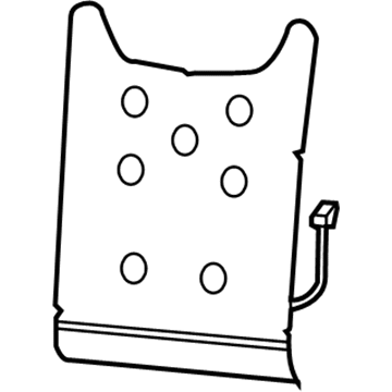 Jeep 68248229AA Seat Back Heater