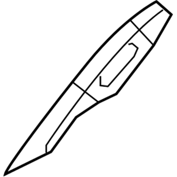 Ram 5LQ98BD1AD Windshield Pillar Trim