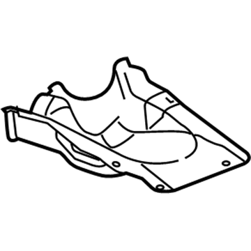 Ram 52029490AB Filler Shield