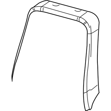 Dodge 5140639AA Seat Back Pad