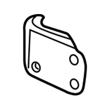 Chrysler 55362234AA Hinge Reinforcement