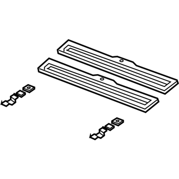 2006 Jeep Wrangler Rear Crossmember - 56052413AB