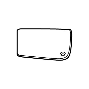 Ram 68666820AA Glass - Spotter Mirror Replacement