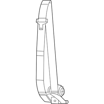 Ram 6TB141L1AA Center Belt Assembly