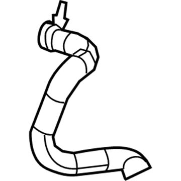 Jeep Radiator Hose - 55057203AC