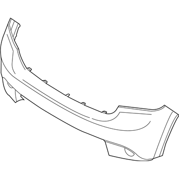 2011 Dodge Durango Bumper - 68089165AB