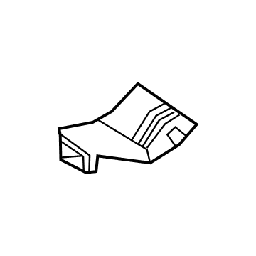 Dodge 55079225AC Bumper Cover Bracket