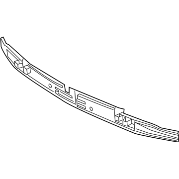 Dodge 68227140AC Impact Bar