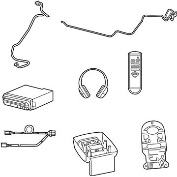 Dodge 82208660 Entertain System