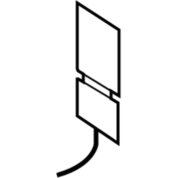 Dodge 68010845AA Seat Back Heater