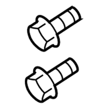 Mopar 6102126AA Instrument Panel Nut, Rear