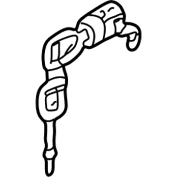 2004 Chrysler Sebring Door Lock Cylinder - MR566176