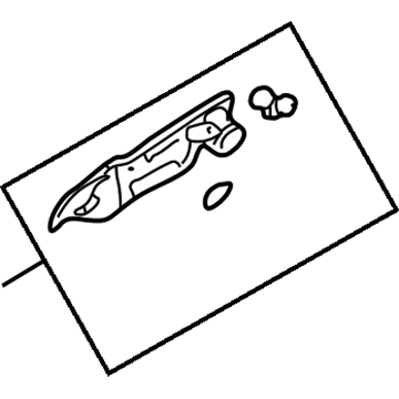 Dodge Stratus Door Handle - MR655274