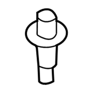 Jeep 6506007AA Wheel Flare Rivet