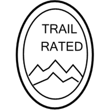 Jeep 55157318AB Medallion