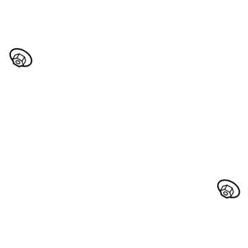 Dodge 6101761 Crossmember Nut