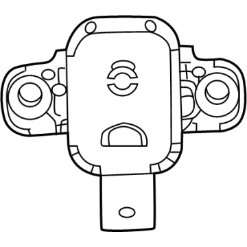 Ram 68284054AA Front Impact Sensor