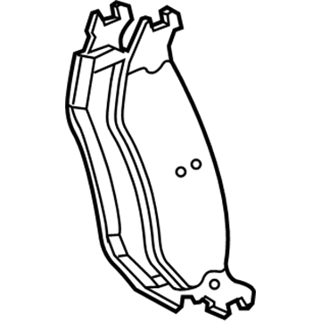 Dodge 68334863AB Brake Pads