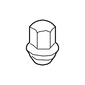 Jeep 6509422AA Wheel Nut