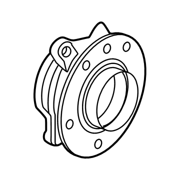 Jeep 68526147AA Rear Hub & Bearing