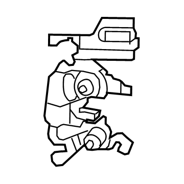 Jeep Wrangler Door Lock - 4589276AD