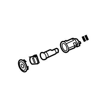 Jeep 68001713AA Lock Cylinder