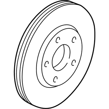 Chrysler 5085651AD Rotor