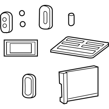 Mopar 68309069AB Seal Kit - A/C And Heater Unit