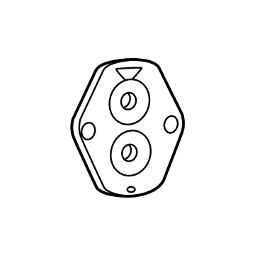 Mopar 68232853AA Insulation Dash Panel Mopar 68232853AA Insulation Dash Panel