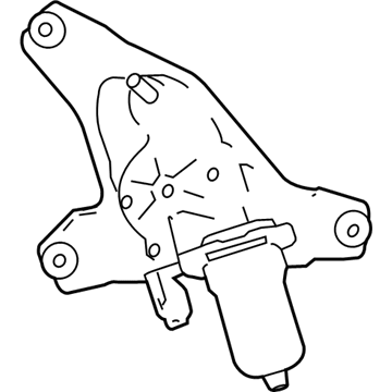 Jeep Wiper Motor - 68229937AA