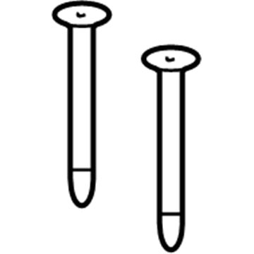 Jeep 6508611AA Side Rail Screw