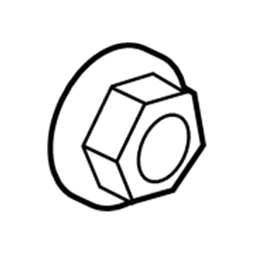 Chrysler 6510416AA Nut-Hexagonal