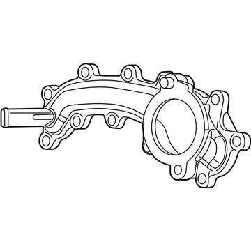 Ram 4893794AE Crossover Pipe