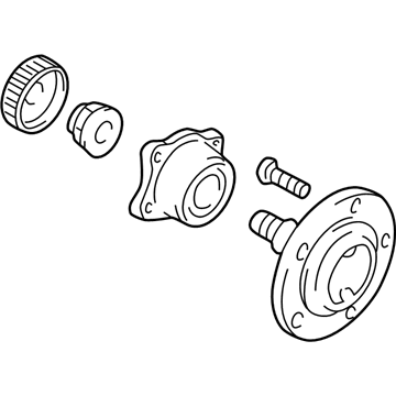 Chrysler MB892408 Hub Assembly