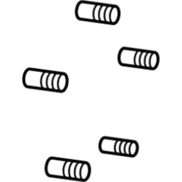Jeep MU159002 Wheel Stud