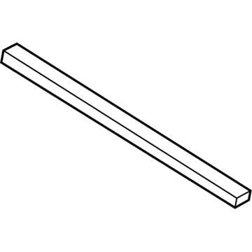 2007 Dodge Ram 3500 Weather Strip - 55277028AF