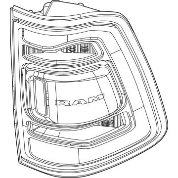 Ram 1500 Back Up Light - 68531051AB