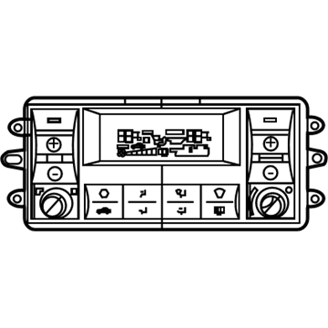 Chrysler 55361430AF Heater Control