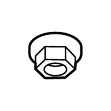 Dodge 6502979 Transmission Mount Nut