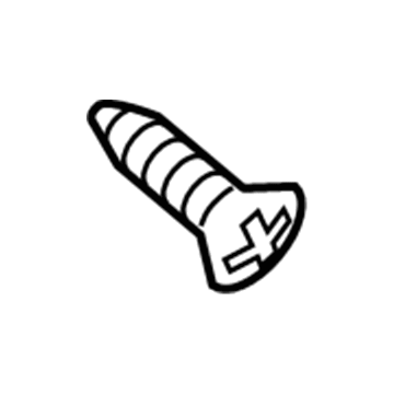 Chrysler 6036180AA Belt & Retractor Screw