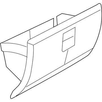 Dodge Glove Box - 1GQ74XDBAB