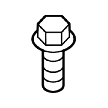 Dodge 6104416AA Motor Mount Bolt