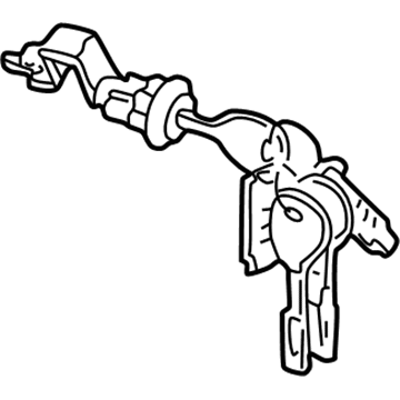 Chrysler MR566181 Lock Cylinder