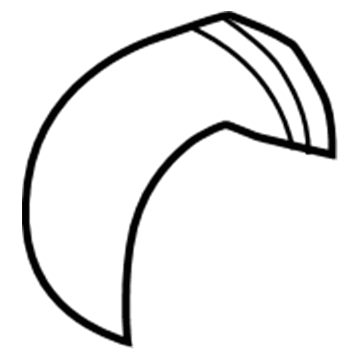 Jeep 53013476AA Air Inlet Duct Clamp