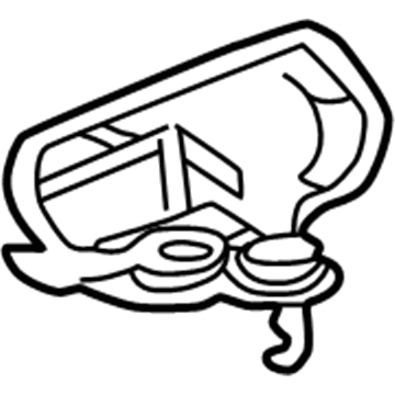 Jeep 6036456AA Air Inlet Duct Pin