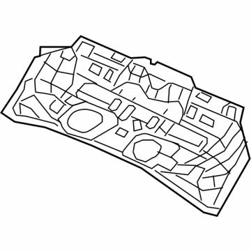 Jeep 68111364AE Center Floor Pan