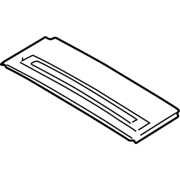 Chrysler MR523125 Sunshade